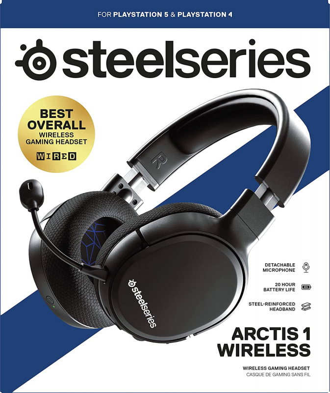 SteelSeries Arctis 1 Wireless 無線遊戲耳機