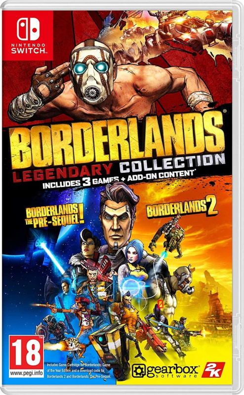 NS 2K Games 邊緣禁地 傳奇合輯 Borderlands Legendary Collection