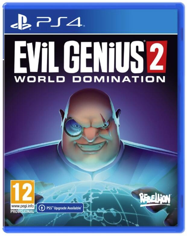 PS4 Rebellion Evil Genius 2: World Domination 邪惡天才 2: 統治世界
