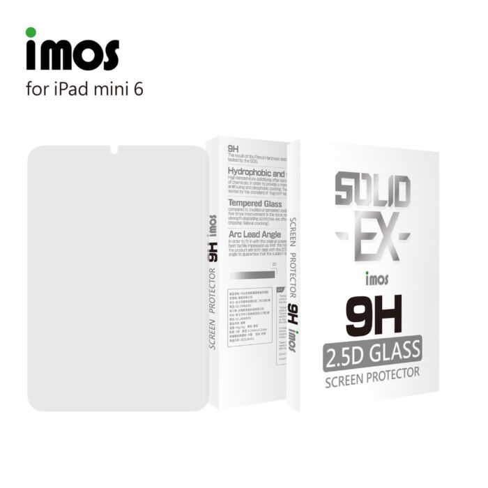 Imos Ipad Mini 6 21 9h 強化磨砂玻璃保護貼 前貼 磨砂 Well Power 宏力科技