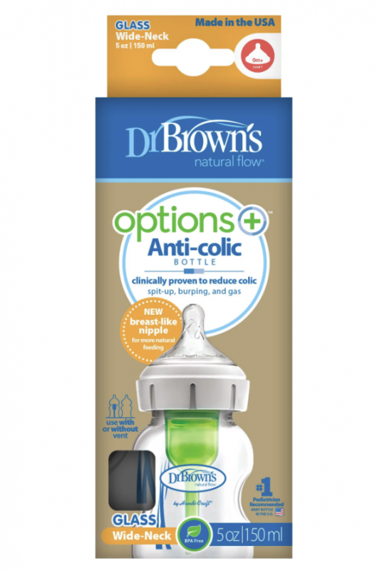 Dr Brown's Options+ 仿母乳排氣奶樽