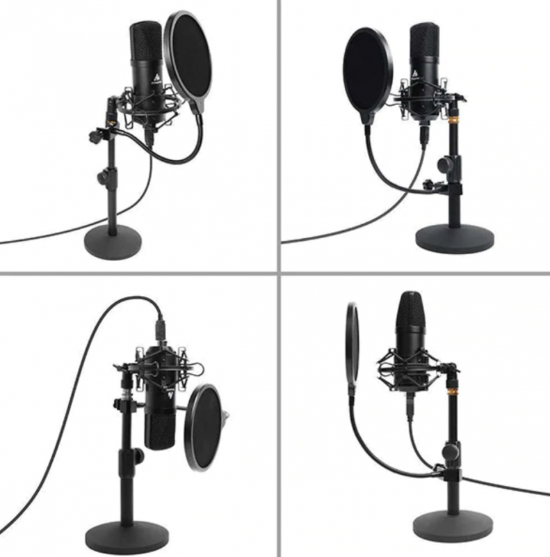 MAONO USB Podcast Microphone Set AU-PM422T