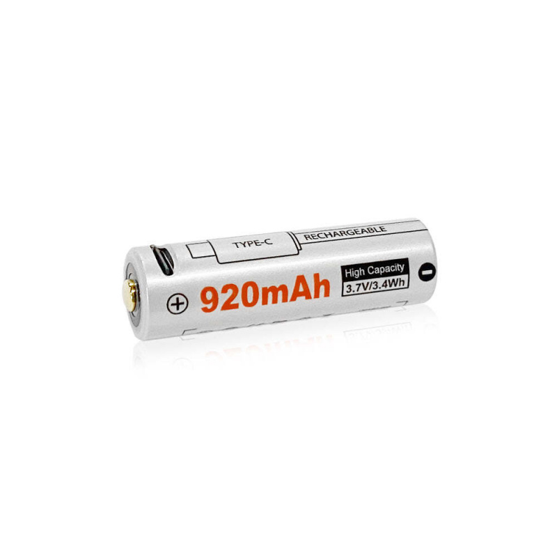 Lumintop 14500 鋰電池TYPE-C 充電 3.7V 920mah  電池