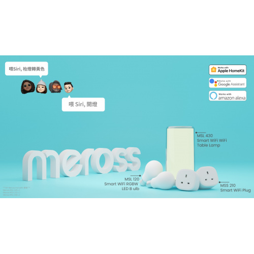Meross LED SmartLight 智能燈 + 插頭 HomeKit 套裝
