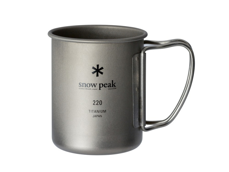 Snow Peak 鈦金屬單層杯 220ml [MG-141]