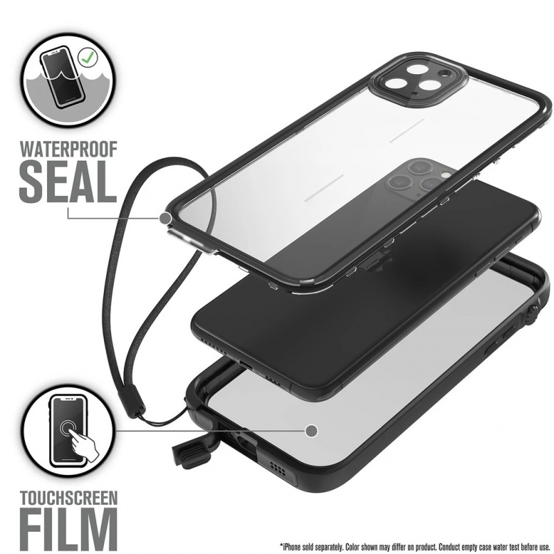 CATALYST WATERPROOF CASE FOR IPHONE 11 PRO MAX - STEATH BLACK