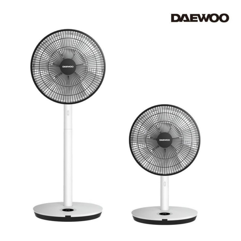 DAEWOO - F3 PRO 無缐360度空氣循環扇 (白色/黑色)