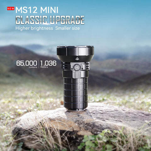 Imalent MS12 Mini 65,000lm 1036米 12x XHP70.2 充電電筒