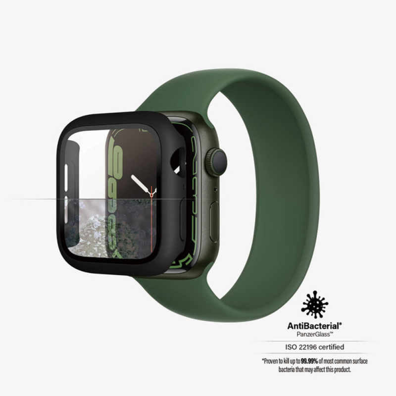 PanzerGlass™ - Apple Watch 7 (41mm/45mm) 防撞殼&屏幕保護貼組合包