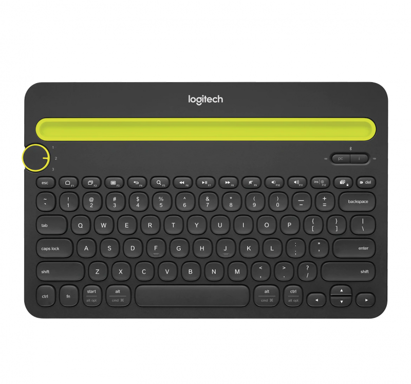 羅技 Logitech K480 多功能藍牙鍵盤 