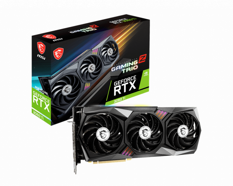 MSI GeForce RTX™ 3060 Ti GAMING Z TRIO 8G  [可單買][消費劵READY]