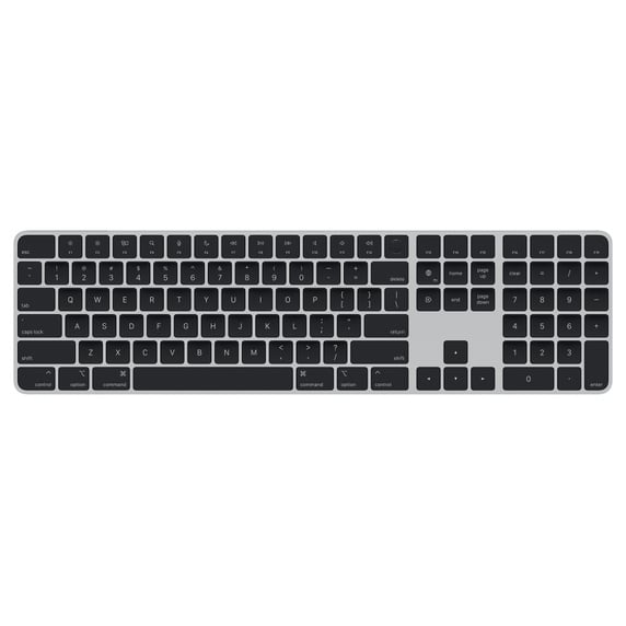 Apple Magic Keyboard 配備 Touch ID 及數字鍵盤 [黑色按鍵]