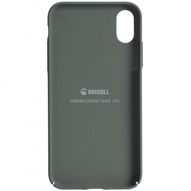 Krusell - Sandby Cover For Apple iPhone XS Max 超薄輕巧機殼 - 青苔色 Moss (KSE-61510)