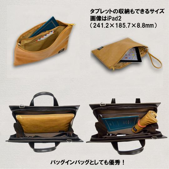 ANDY HAWARD 日本製皮革手提包(2色)