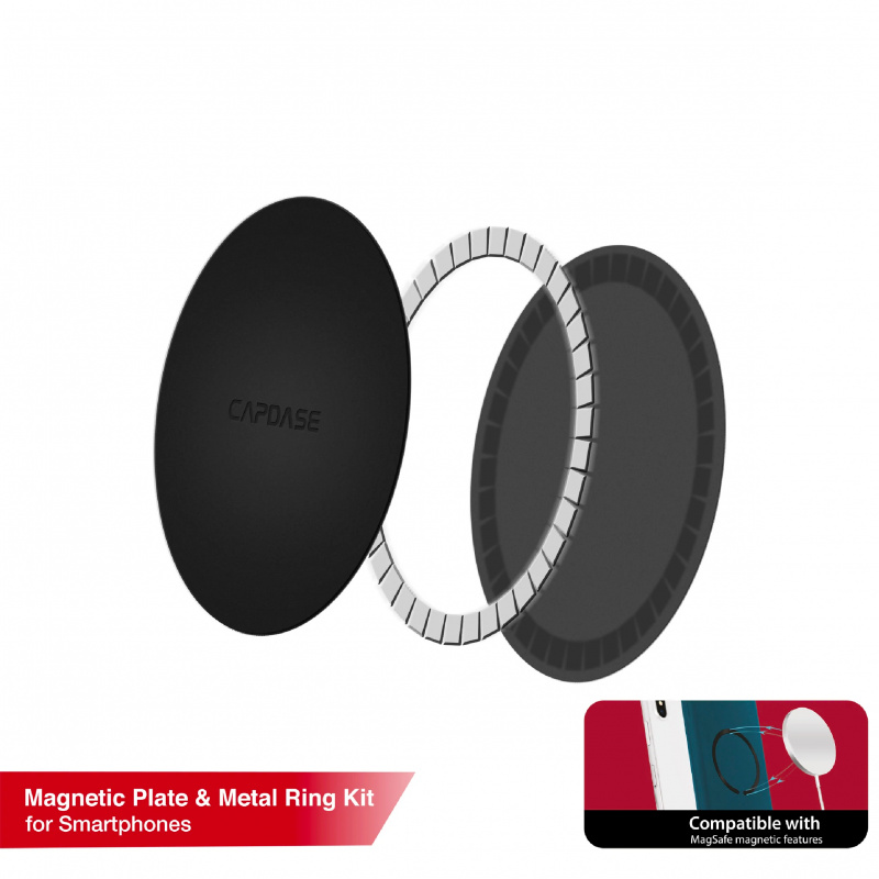Capdase Magnetic Plate & Metal Ring Kit