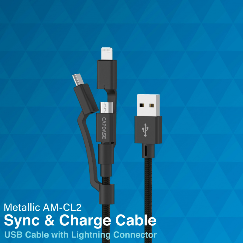 Capdase 3IN1 SYNC & CHARGE CABLE