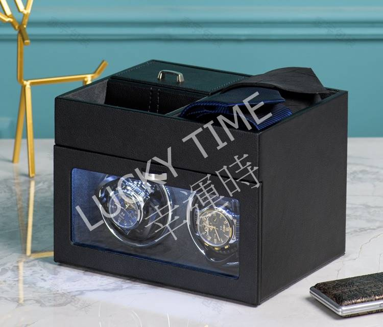 自動上鍊錶盒 搖表器 A2+Box Auto Black