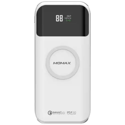 Momax Q.Power Air2+ 無線充電流動電源 20000mAh 白色 IP92W