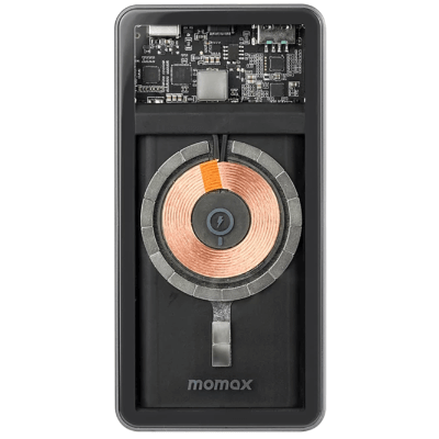 Momax Q.Mag Power+ 10000mAh 透明磁吸無線充流動電源 IP100MFIE
