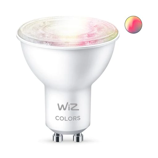 WiZ Wi-Fi智能LED燈泡– 4.7W / GU10 (黃白光+彩光)