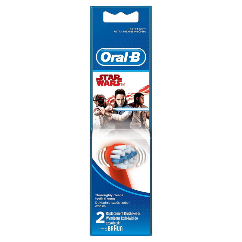 Oral-B - EB10-2 (2支裝) 星球大戰 兒童電動牙刷刷頭