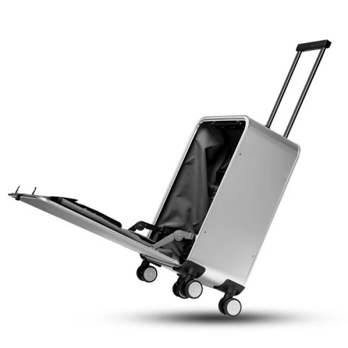 MXGCHK 2018 極尚版 全鋁鎂側開拉幹行李箱，側開獨特設計，全方位照顧行李箱用家，開箱取物無難度！