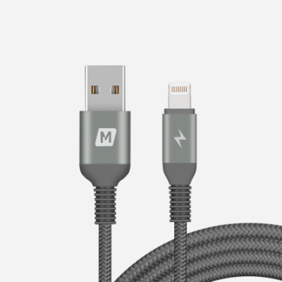 Momax Elite-Link Apple MFi 認證 Lightning 至 USB 三重編織線