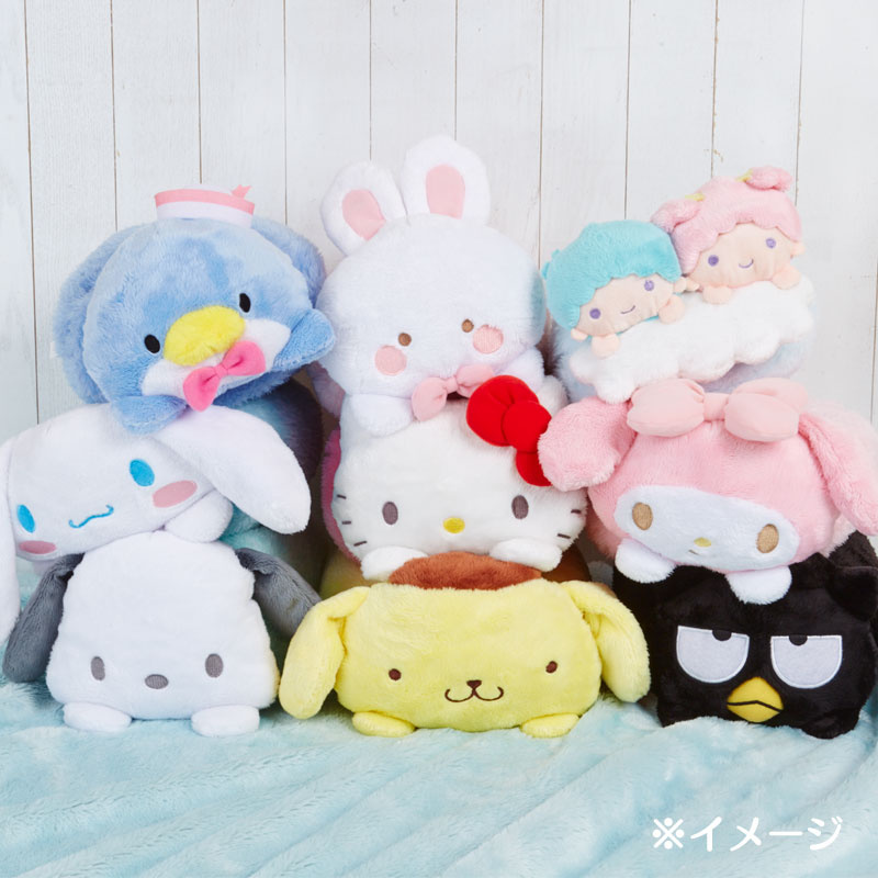 日本SANRIO Hello Kitty 公仔咕臣毛毯 [9款]
