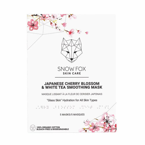 SNOW FOX 日本櫻花白茶嫩滑面膜