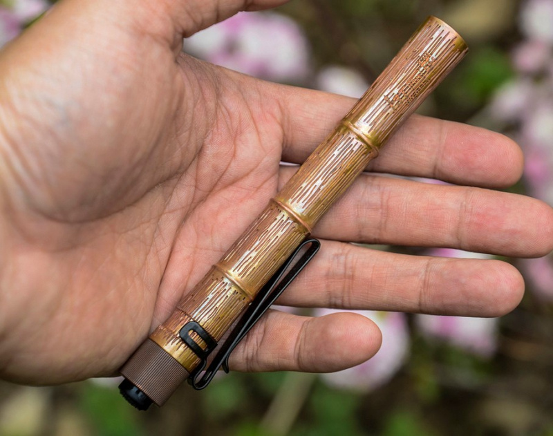 OLIGHT i3T Plus Ancient Bamboo 紅銅古竹版 5200k 中白光 醫生電筒 電筒筆