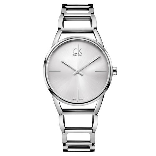 Calvin Klein 璀璨系列 時尚鏤空手環腕錶 [K3G23126]