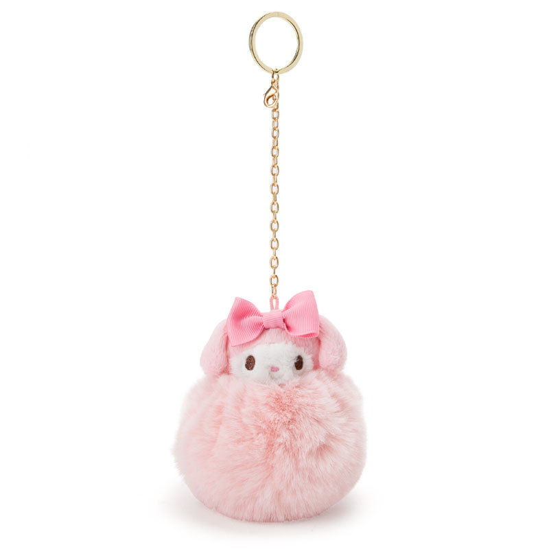 日本SANRIO Hello Kitty 毛毛球鎖匙扣 [6款]