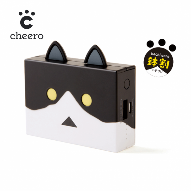 CHEERO - 6000mAh 貓咪紙箱人流動電源