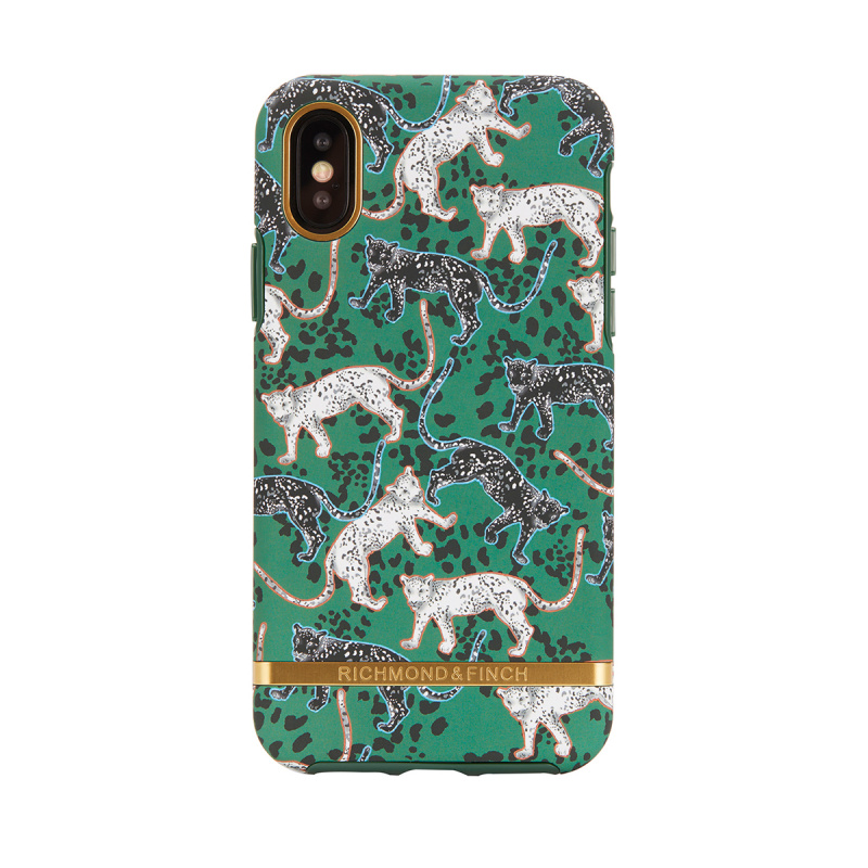 Richmond & Finch  iPhone Case - Green Leopard ( IP-408 )