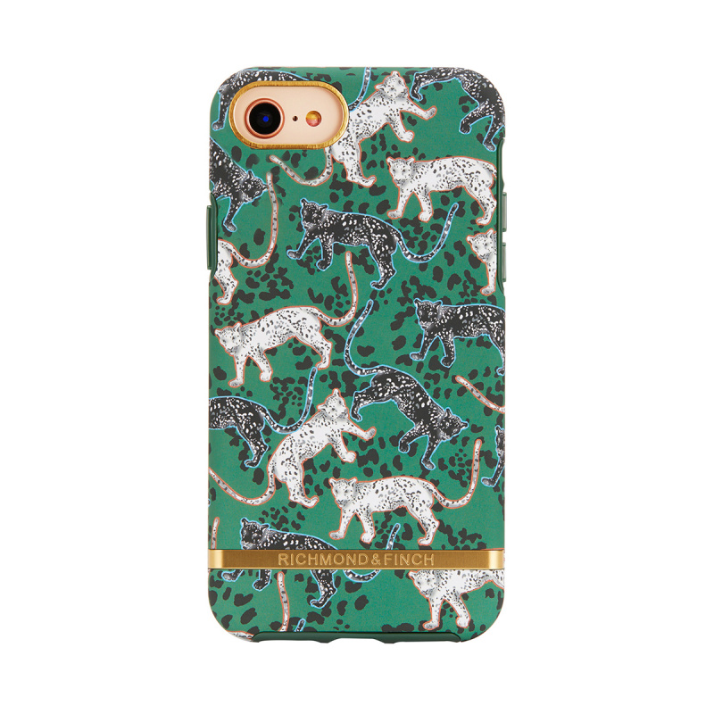 Richmond & Finch  iPhone Case - Green Leopard ( IP-408 )