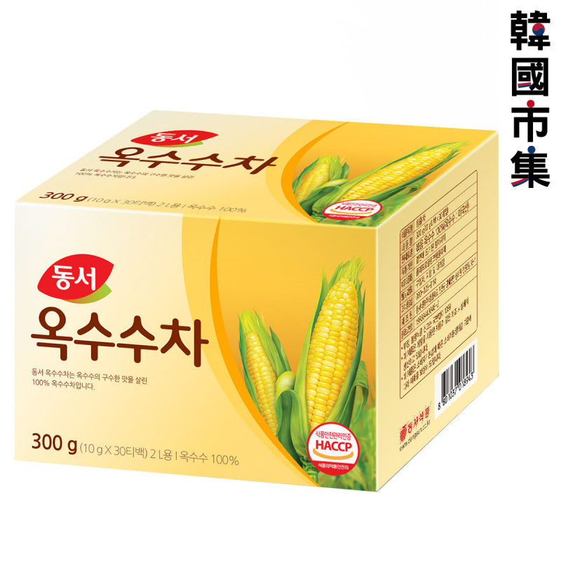 韓國Dongsuh 茶包 粟米茶 (1盒30包)【市集世界 - 韓國市集】(平行進口)
