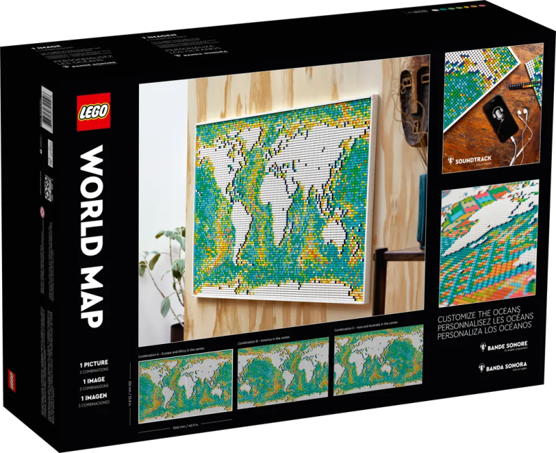 LEGO 31203 World Map 世界地圖 (ART)