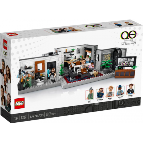 LEGO 10291 Queer Eye – The Fab 5 Loft 粉雄救兵 Netflix (Creator Expert)