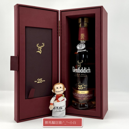 Glenfiddich 25 Years Old Single Malt Whisky 威士忌