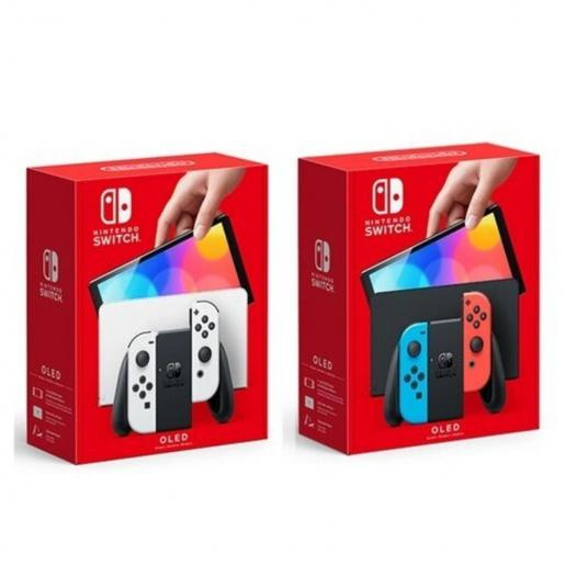 Nintendo Switch OLED 遊戲主機 [2色] 原裝行貨 一年保用