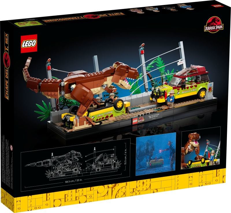 LEGO 76956 T. rex Breakout 霸王龍逃脫 (Jurassic World: Dominion，侏羅紀世界：統霸天下)
