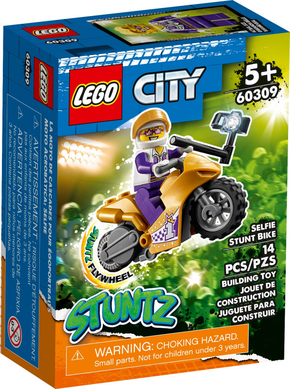 LEGO 60309 Selfie Stunt Bike 自拍人仔特技機車 (City)