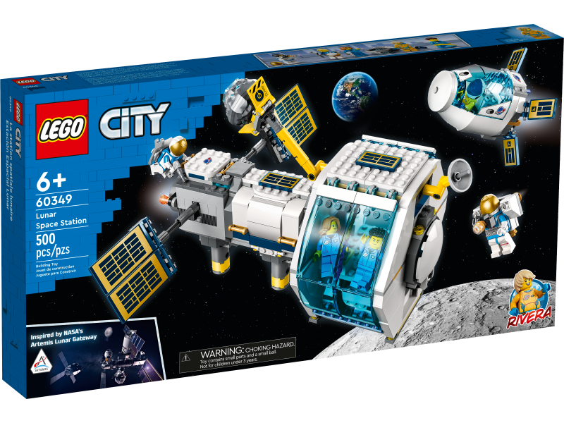 LEGO 60349 Lunar Space Station 月球太空站 (City)