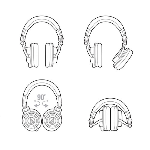 Audio Technica 專業監聽耳筒 ATH-M50x