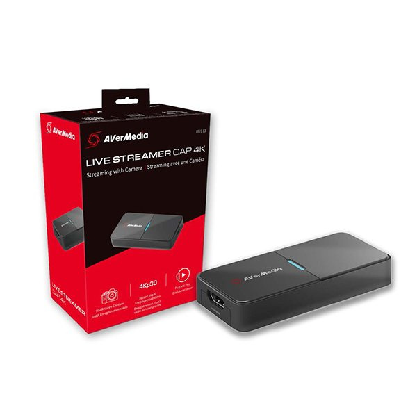 AVerMedia Live Streamer CAP 4K HDMI轉USB相機影像擷取器 BU113
