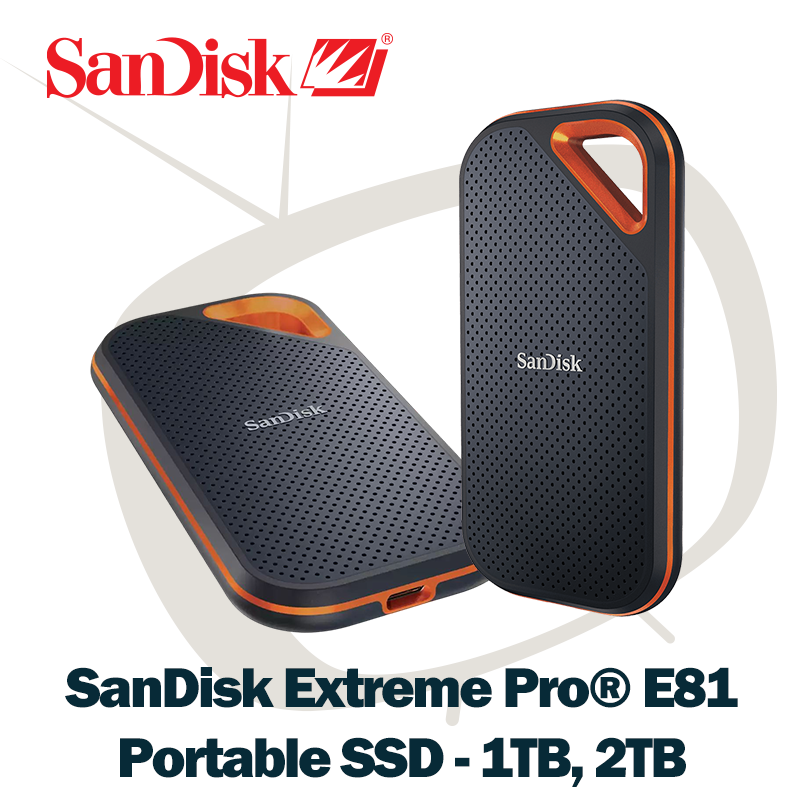 Sandisk E81 Extreme 行動固態硬碟 ( 1TB / 2TB / 4TB )