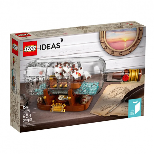 LEGO 92177 Ship in a Bottle 瓶中船 21313 Re-release (Ideas)