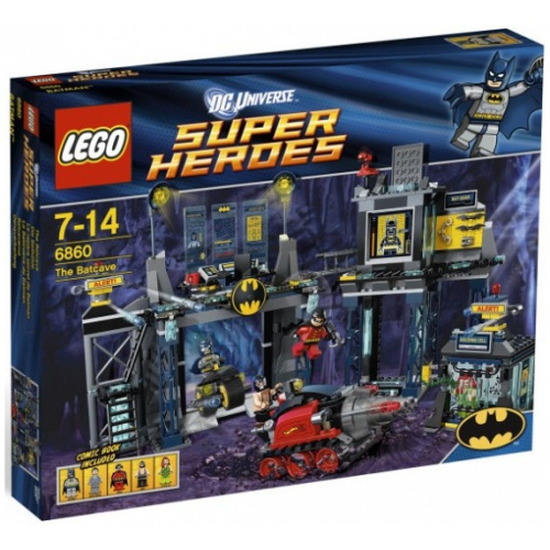 LEGO 6860 The Batcave (Batman™蝙蝠俠，DC Comics)