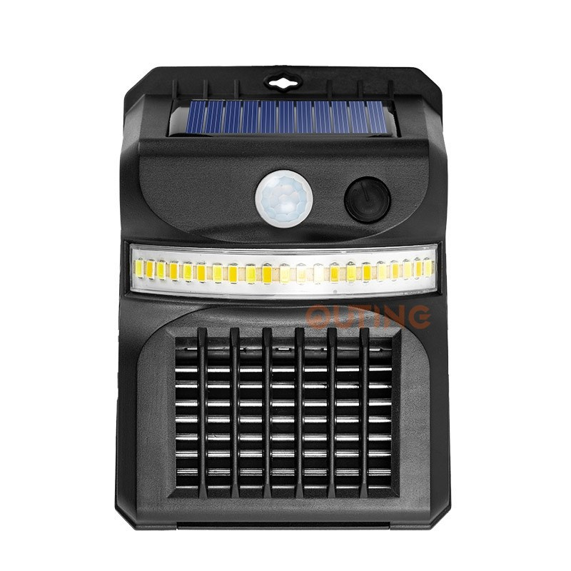 新款升級LED太陽能滅蚊壁燈|人體智能感應戶外庭院滅蚊壁燈