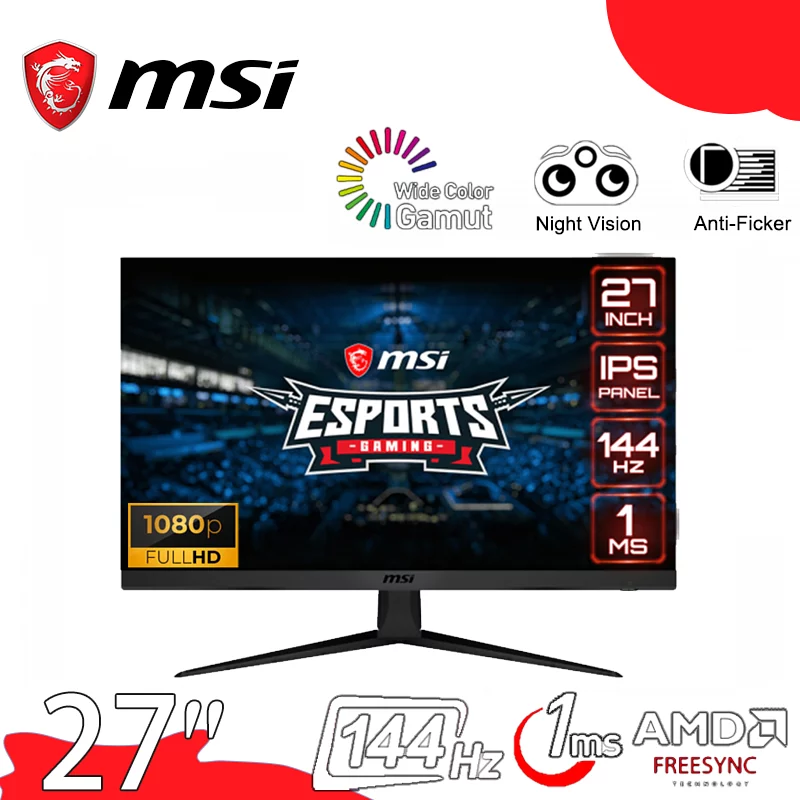 MSI 27" eSports gaming monitor Optix G271